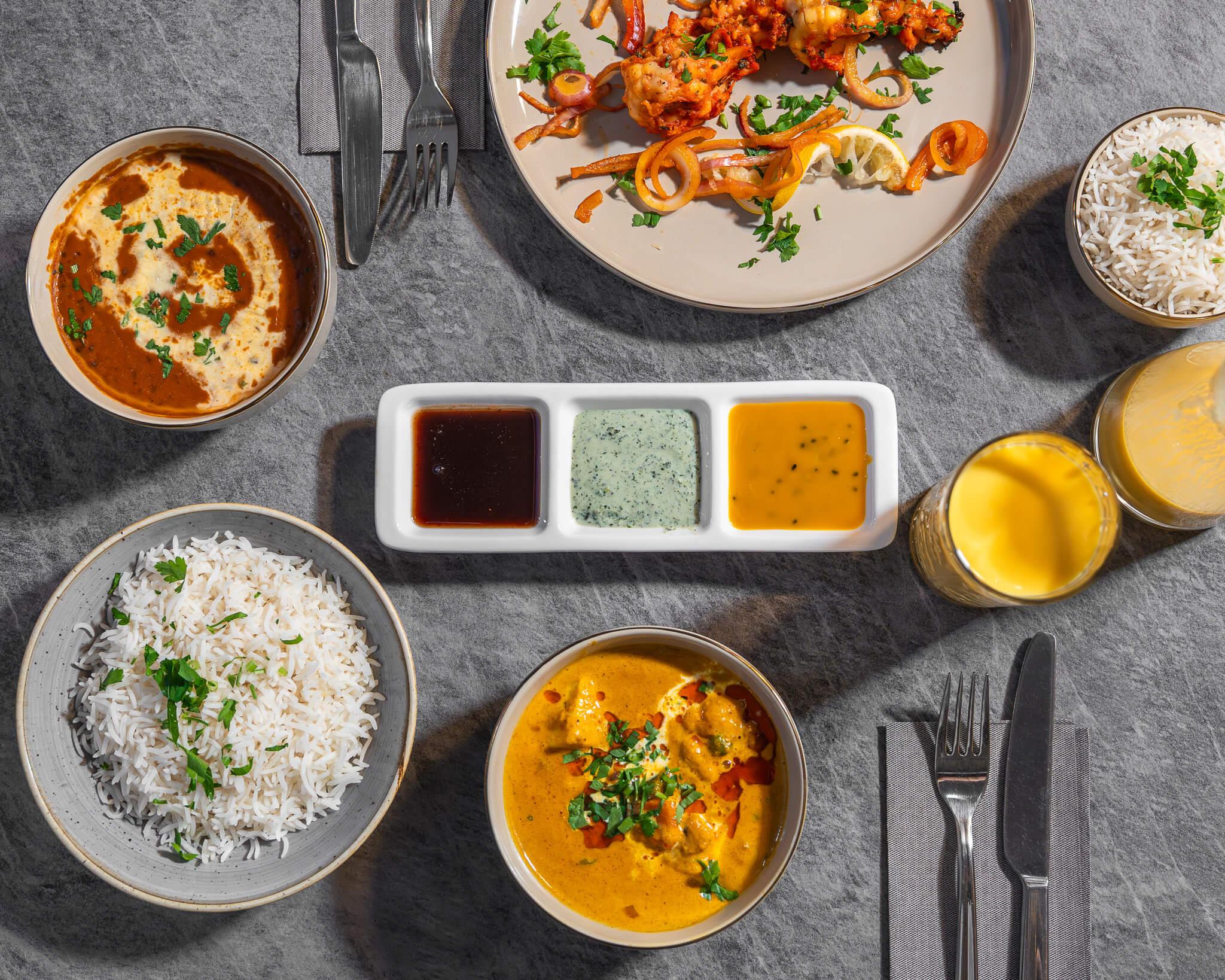 Authentische indische Küche